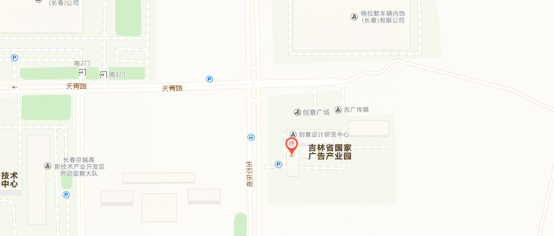 地图:吉林省国家广告产业园